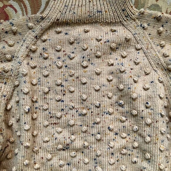 Misha and Puff Camel Confetti Polo Cardigan - Picture 4 of 4